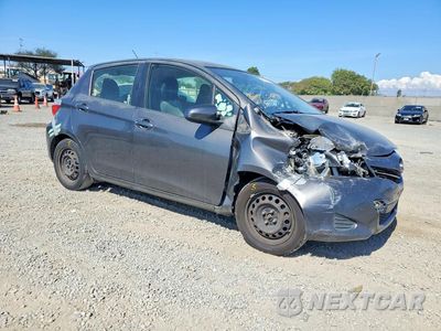 Czwarte zdjęcie samochodu z boku: 2012 TOYOTA YARIS 5-DOOR LE VIN:JTDKTUD36CD517294 - miniatura