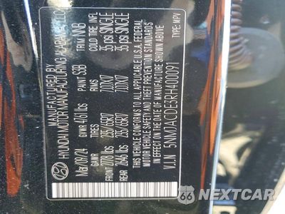 Zdjęcie 14 z 14 samochodu: 2024 HYUNDAI TUCSON SE VIN:5NMJACDE3RH400091 - miniatura