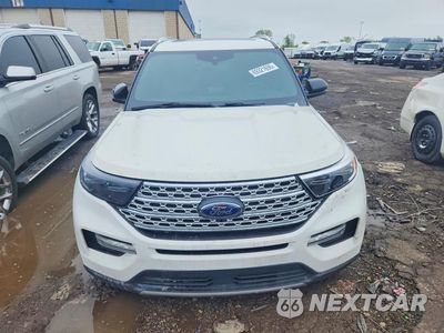 Piąte zdjęcie samochodu w środku: 2020 FORD EXPLORER PLATINUM VIN:1FM5K8HC1LGA32167 - miniatura