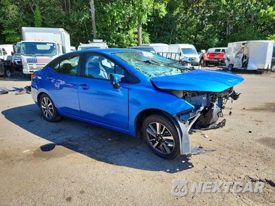 Czwarte zdjęcie samochodu z boku: 2021 NISSAN VERSA SV VIN:3N1CN8EVXML854572 - miniatura