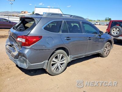 Trzecie zdjęcie samochodu z tyłu: 2019 SUBARU OUTBACK 2.5I LIMITED VIN:4S4BSANC4K3219827 - miniatura