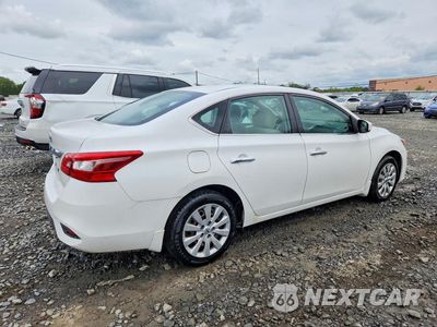 Trzecie zdjęcie samochodu z tyłu: 2017 NISSAN SENTRA S VIN:3N1AB7AP4HY288189 - miniatura