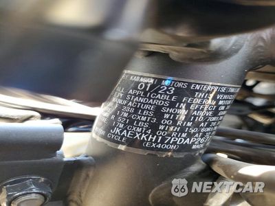 Zdjęcie 9 z 9 samochodu: 2023 KAWASAKI EX400 VIN:JKAEXKH17PDAP2677 - miniatura