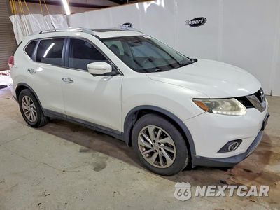 Czwarte zdjęcie samochodu z boku: 2014 NISSAN ROGUE SL VIN:5N1AT2MT9EC872058 - miniatura
