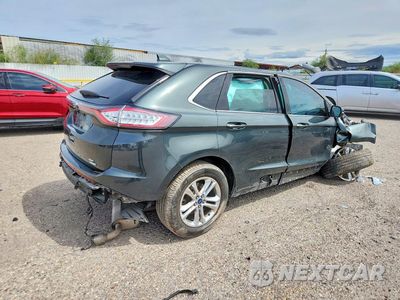 Trzecie zdjęcie samochodu z tyłu: 2015 FORD EDGE SEL VIN:2FMTK3J99FBC34968 - miniatura