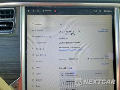 Zdjęcie 9 z 13 samochodu: 2016 TESLA MODEL X VIN:5YJXCBE25GF004794 - miniatura
