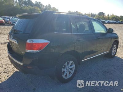 Trzecie zdjęcie samochodu z tyłu: 2012 TOYOTA HIGHLANDER SE VIN:5TDBK3EHXCS146510 - miniatura