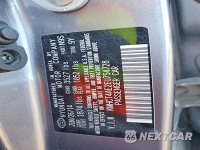 Zdjęcie 12 z 12 samochodu: 2014 HYUNDAI ACCENT GLS VIN:KMHCT4AE2EU754728 - miniatura