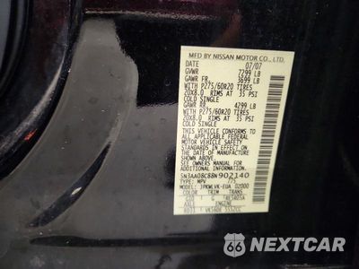 Zdjęcie 13 z 13 samochodu: 2008 INFINITI QX56 BASE VIN:5N3AA08C88N902140 - miniatura