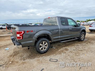 Trzecie zdjęcie samochodu z tyłu: 2018 FORD F150 SUPER CAB VIN:1FTFX1E52JKD15906 - miniatura