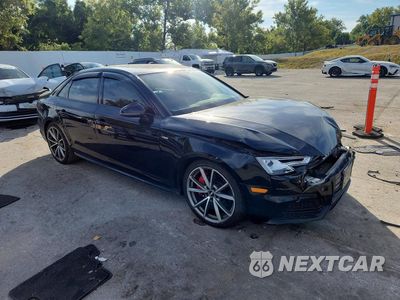 Czwarte zdjęcie samochodu z boku: 2018 AUDI A4 PREMIUM PLUS VIN:WAUENAF43JA229630 - miniatura
