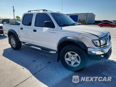 Czwarte zdjęcie samochodu z boku: 2002 TOYOTA TACOMA DOUBLE CAB PRERUNNER VIN:5TEGN92N32Z045014 - miniatura