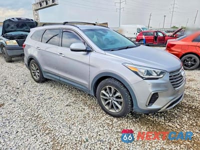 Czwarte zdjęcie samochodu z boku: 2017 HYUNDAI SANTA FE SE VIN:KM8SM4HF1HU250747 - miniatura