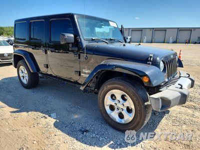 Czwarte zdjęcie samochodu z boku: 2015 JEEP WRANGLER UNLIMITED SAHARA VIN:1C4BJWEG7FL732776 - miniatura