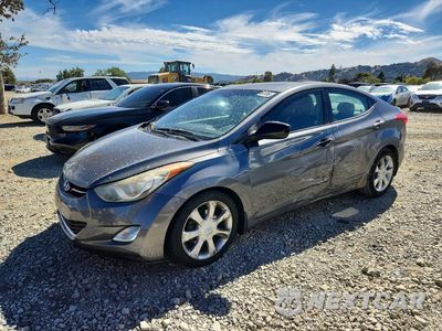 2013 HYUNDAI ELANTRA LIMITED 5NPDH4AE3DH219278 - główne zdjęcie licytacji z USA - miniatura