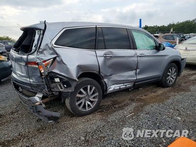 Trzecie zdjęcie samochodu z tyłu: 2021 HONDA PILOT EX VIN:5FNYF6H30MB040170 - miniatura