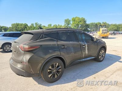 Trzecie zdjęcie samochodu z tyłu: 2018 NISSAN MURANO SV VIN:5N1AZ2MH7JN118231 - miniatura