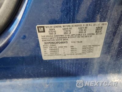 Zdjęcie 12 z 12 samochodu: 2015 CHEVROLET SILVERADO C1500 LT VIN:3GCPCRECXFG486415 - miniatura