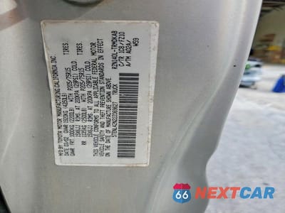 Zdjęcie 12 z 12 samochodu: 2002 TOYOTA TACOMA BASE VIN:5TENL42N22Z069627 - miniatura