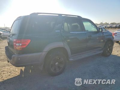 Trzecie zdjęcie samochodu z tyłu: 2002 TOYOTA SEQUOIA SR5 VIN:5TDZT34A12S132638 - miniatura