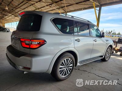 Trzecie zdjęcie samochodu z tyłu: 2021 NISSAN ARMADA SL VIN:JN8AY2BB1M9790499 - miniatura