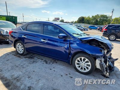 Czwarte zdjęcie samochodu z boku: 2017 NISSAN SENTRA SV VIN:3N1AB7AP9HL647727 - miniatura
