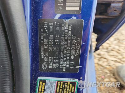 Zdjęcie 12 z 12 samochodu: 2009 HYUNDAI ACCENT GLS VIN:KMHCN46CX9U324730 - miniatura