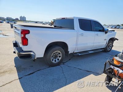 Trzecie zdjęcie samochodu z tyłu: 2019 CHEVROLET SILVERADO C1500 LT VIN:3GCPWCED3KG160964 - miniatura