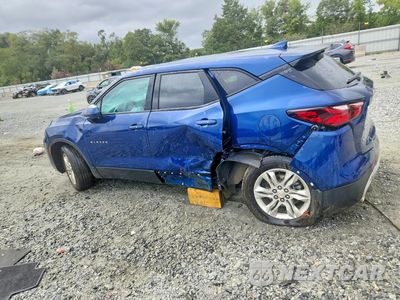 Drugie zdjęcie samochodu z przodu: 2022 CHEVROLET BLAZER 2LT VIN:3GNKBCR47NS189554 - miniatura