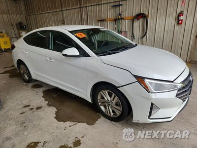 Czwarte zdjęcie samochodu z boku: 2020 HYUNDAI ELANTRA SEL VIN:5NPD84LF4LH565070 - miniatura