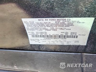 Zdjęcie 12 z 12 samochodu: 2014 FORD TAURUS SHO VIN:1FAHP2KT8EG171620 - miniatura