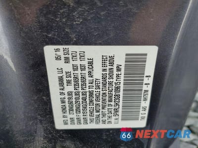 Zdjęcie 13 z 13 samochodu: 2016 HONDA ODYSSEY LX VIN:5FNRL5H23GB109615 - miniatura