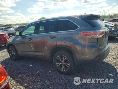 Drugie zdjęcie samochodu z przodu: 2016 TOYOTA HIGHLANDER XLE VIN:5TDJKRFHXGS242141 - miniatura
