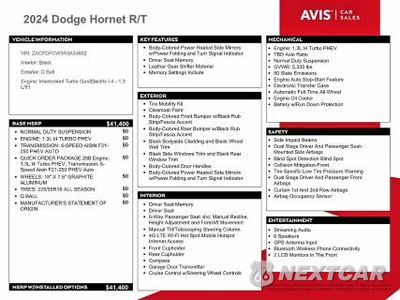 Zdjęcie 13 z 14 samochodu: 2024 DODGE HORNET R/T VIN:ZACPDFCW3R3A34602 - miniatura