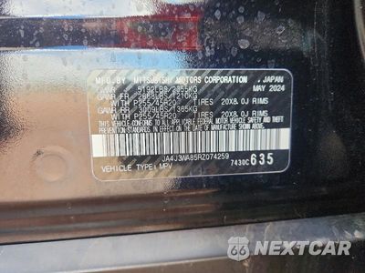 Zdjęcie 14 z 14 samochodu: 2024 MITSUBISHI OUTLANDER SEL VIN:JA4J3WA85RZ074259 - miniatura
