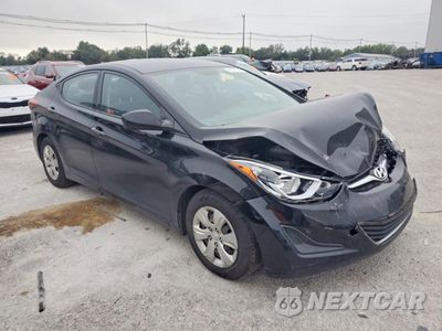 Czwarte zdjęcie samochodu z boku: 2016 HYUNDAI ELANTRA SE VIN:KMHDH4AE6GU541855 - miniatura
