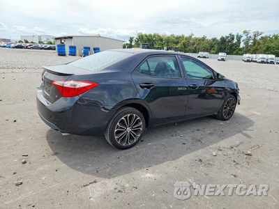 Trzecie zdjęcie samochodu z tyłu: 2014 TOYOTA COROLLA S PLUS VIN:2T1BURHE5EC186505 - miniatura
