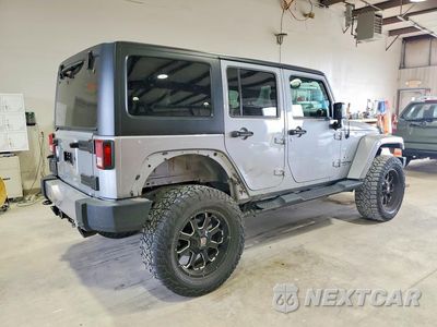 Trzecie zdjęcie samochodu z tyłu: 2018 JEEP WRANGLER UNLIMITED SAHARA VIN:1C4HJWEG2JL840127 - miniatura