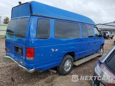 Trzecie zdjęcie samochodu z tyłu: 2013 FORD ECONOLINE E350 SUPER DUTY VAN VIN:1FTSS3EL6DDB06443 - miniatura