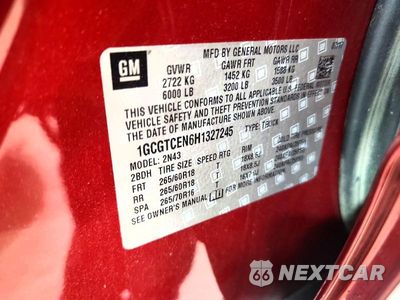 Zdjęcie 12 z 12 samochodu: 2017 CHEVROLET COLORADO LT VIN:1GCGTCEN6H1327245 - miniatura