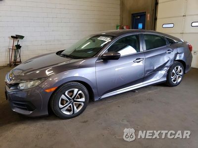 2016 HONDA CIVIC LX 19XFC2F5XGE011279 - główne zdjęcie licytacji z USA - miniatura