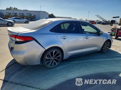 Trzecie zdjęcie samochodu z tyłu: 2020 TOYOTA COROLLA SE VIN:JTDS4RCE1LJ016117 - miniatura