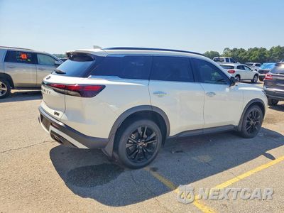 Trzecie zdjęcie samochodu z tyłu: 2025 INFINITI QX60 LUXE VIN:5N1AL1FS2SC357607 - miniatura