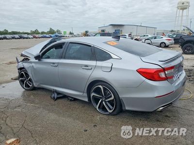 Drugie zdjęcie samochodu z przodu: 2021 HONDA ACCORD SPORT VIN:1HGCV1F31MA035542 - miniatura