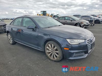 Czwarte zdjęcie samochodu z boku: 2018 AUDI A4 PREMIUM VIN:WAUDNAF48JA060720 - miniatura