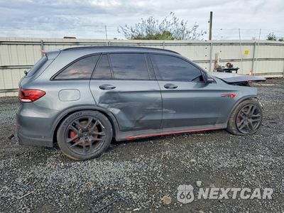 Trzecie zdjęcie samochodu z tyłu: 2021 MERCEDES-BENZ GLC 63 4MATIC AMG VIN:W1N0G8JB6MF877100 - miniatura