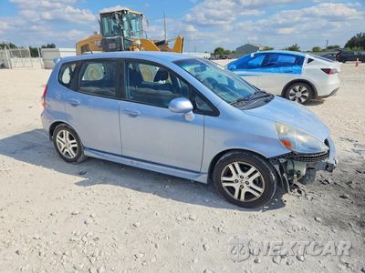 Czwarte zdjęcie samochodu z boku: 2008 HONDA FIT SPORT VIN:JHMGD38698S053999 - miniatura