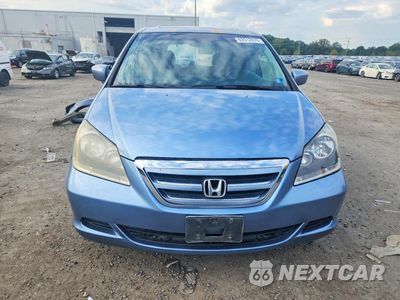Piąte zdjęcie samochodu w środku: 2006 HONDA ODYSSEY EXL VIN:5FNRL38726B124198 - miniatura