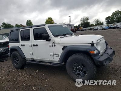 Czwarte zdjęcie samochodu z boku: 2018 JEEP WRANGLER UNLIMITED SPORT VIN:1C4HJXDN6JW266796 - miniatura