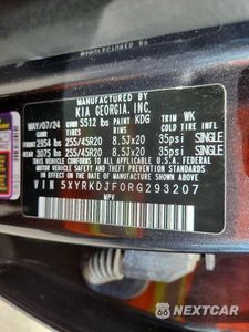Zdjęcie 13 z 13 samochodu: 2024 KIA SORENTO X-LINE SX PRESTIGE VIN:5XYRKDJF0RG293207 - miniatura